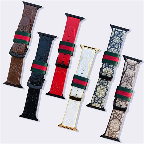 gucci apple watch band series 4|Gucci Apple Watch band real.